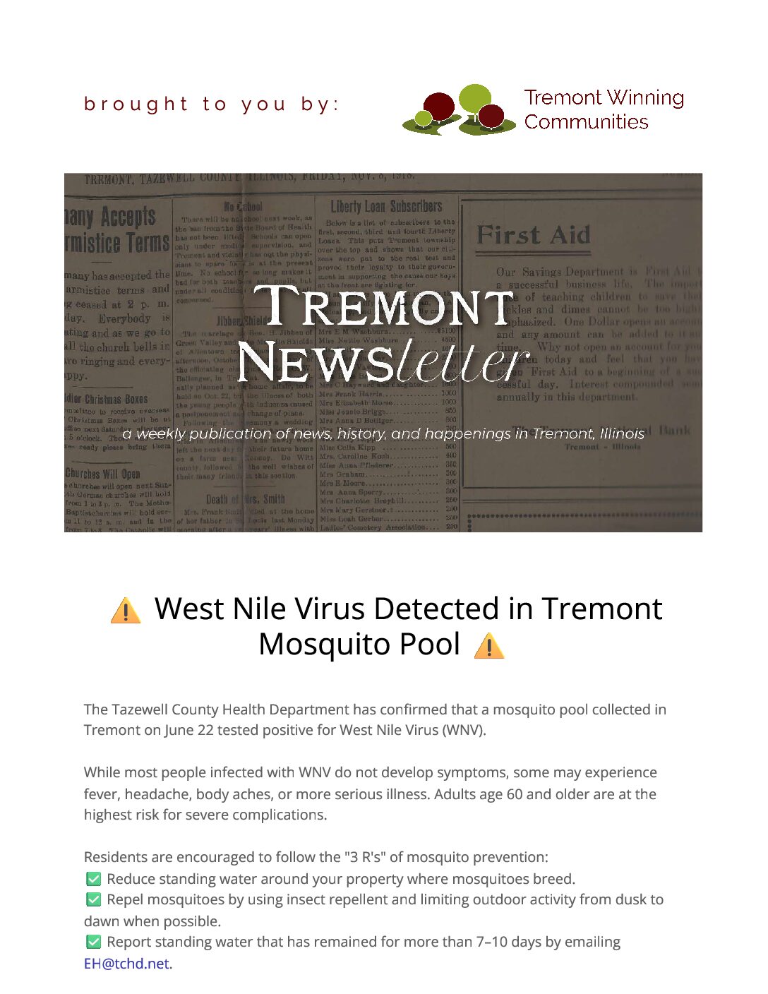 Weekly Newsletter 2026-06-25