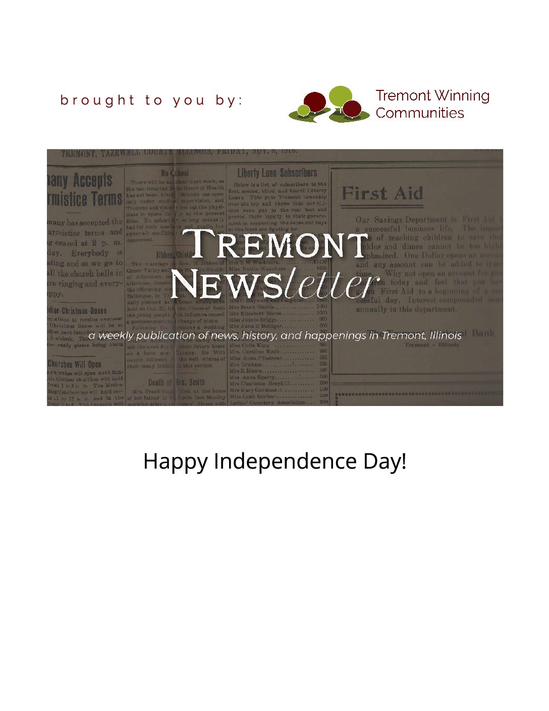 Weekly Newsletter 2026-07-02